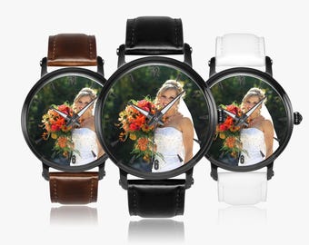 Photo Personalized Automatic Watch Gift for Unisex Special Occasions