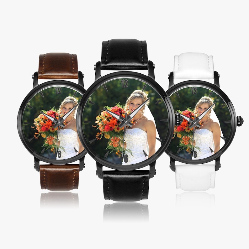 Photo Personalized Automatic Watch Gift for Unisex Special Occasions