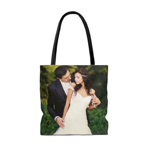 Aangepaste foto draagtas, cadeau met afbeelding, foto draagtas, gepersonaliseerde fotogeschenken, draagtas met afbeelding, aangepaste draagtas met afbeelding
