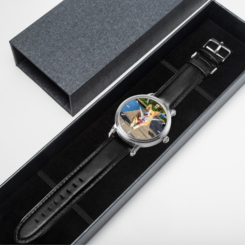 Personalized Photo Automatic Watch for Men and Women, Custom Picture Watch Gift