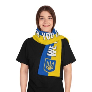 Flag of Ukraine Scarf-ukraine scarf - Ukraine Solidarity