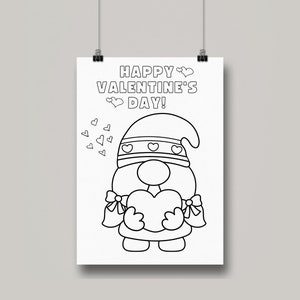 40 Printable Valentine's Day Coloring Pages for Kids-coloring Pages ...