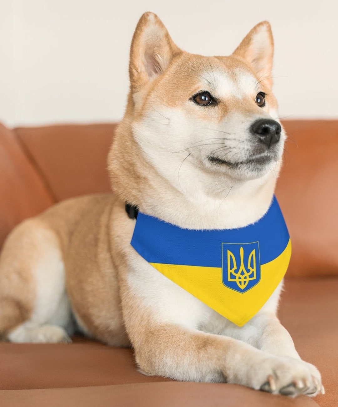 Ukraine Pet Bandanai Stand With Ukraine Dog Bandanaukraine Flag Pet