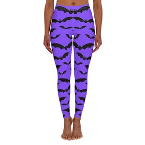 Halloween Women&#39;s Spandex Leggings Women&#39;s Black and White Halloween Spider Web buttery soft Yoga Women&#39;s Spandex Leggings (AOP)