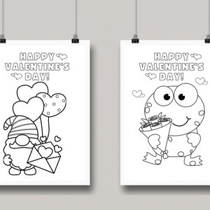 40 Printable Valentine's Day Coloring Pages for Kids-coloring Pages ...