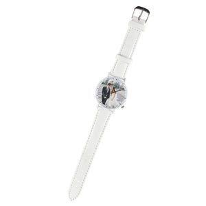 Custom Photo Unisex Watch, Personalized Leather Strap Watch, Picture Dial Watch Gift for Him or Her image 7