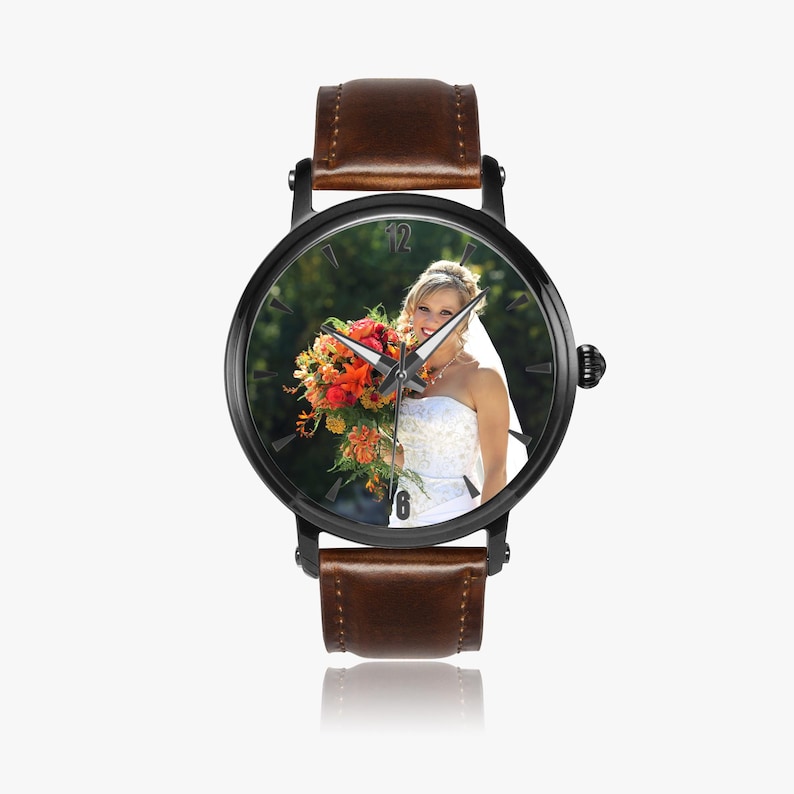 Photo Personalized Automatic Watch Gift for Unisex Special Occasions
