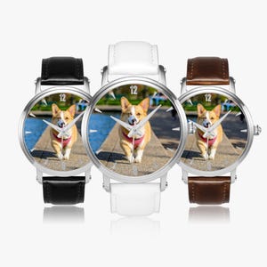 Personalized Photo Automatic Watch for Men and Women, Custom Picture Watch Gift