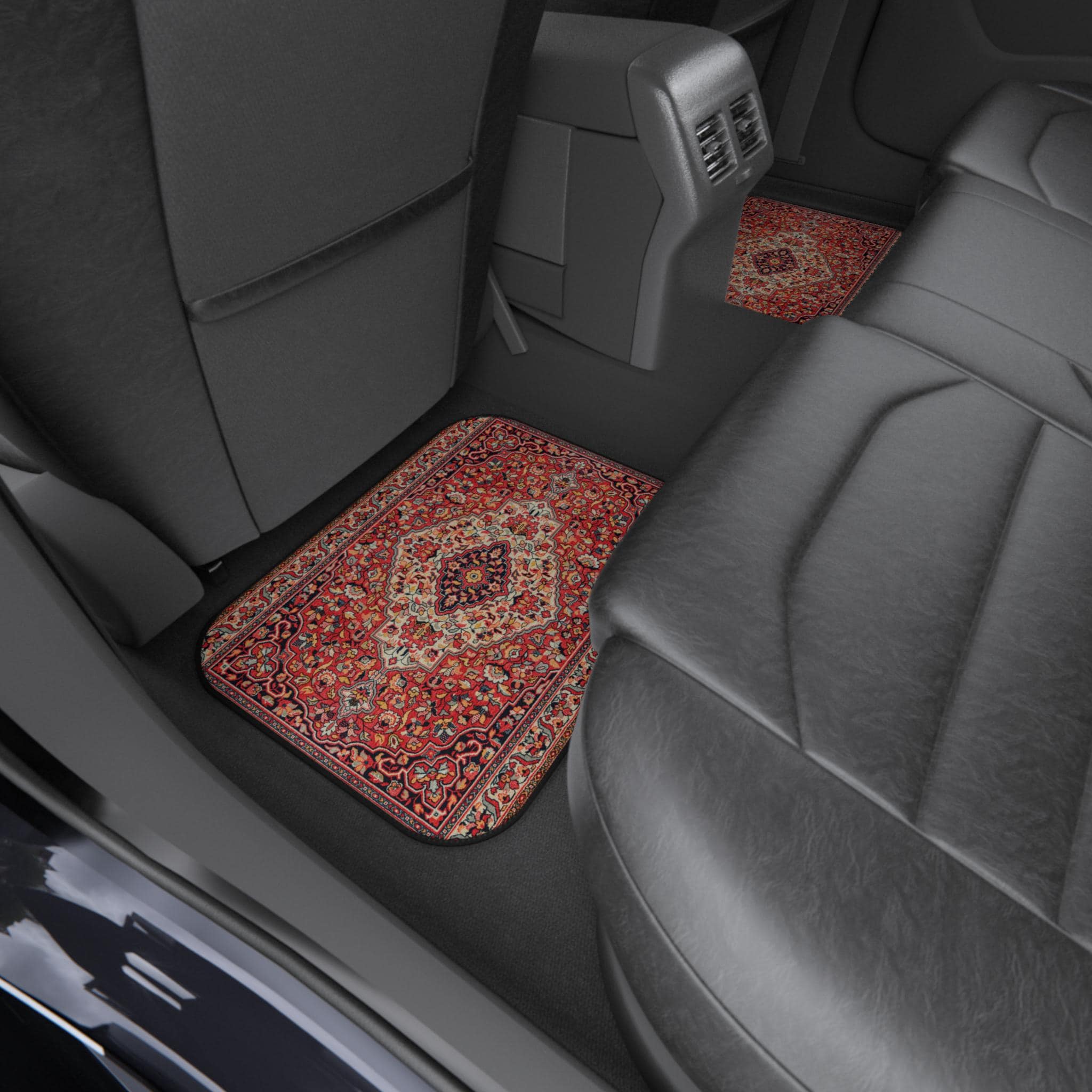 Persian Rug Car Mats, Boho Interior Decor, Set of 4 - Etsy