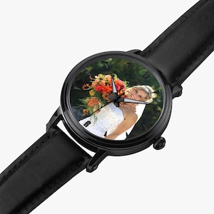 Photo Personalized Automatic Watch Gift for Unisex Special Occasions