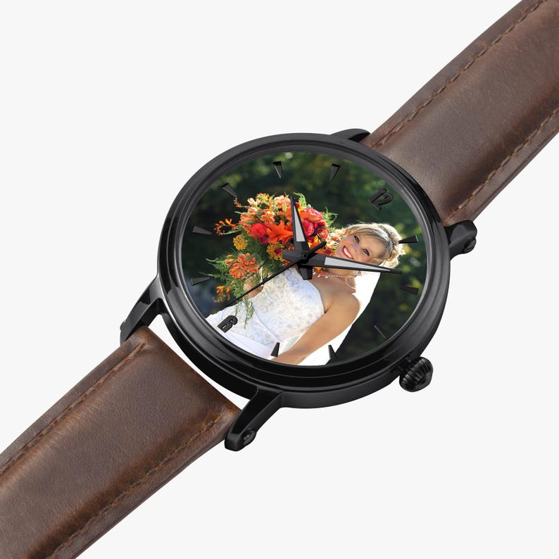 Photo Personalized Automatic Watch Gift for Unisex Special Occasions