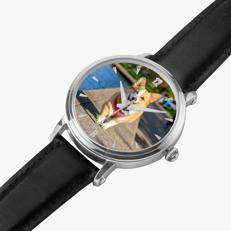 Personalized Photo Automatic Watch for Men and Women, Custom Picture Watch Gift