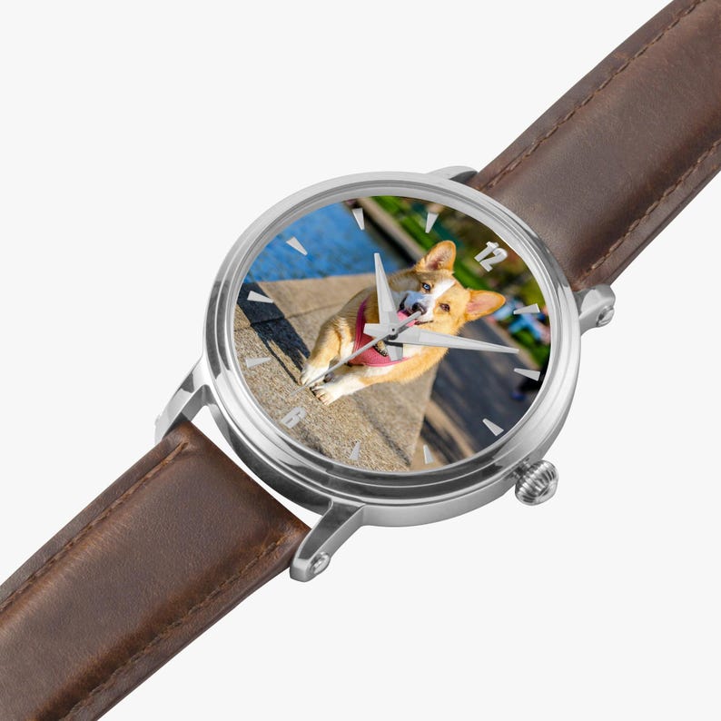 Personalized Photo Automatic Watch for Men and Women, Custom Picture Watch Gift