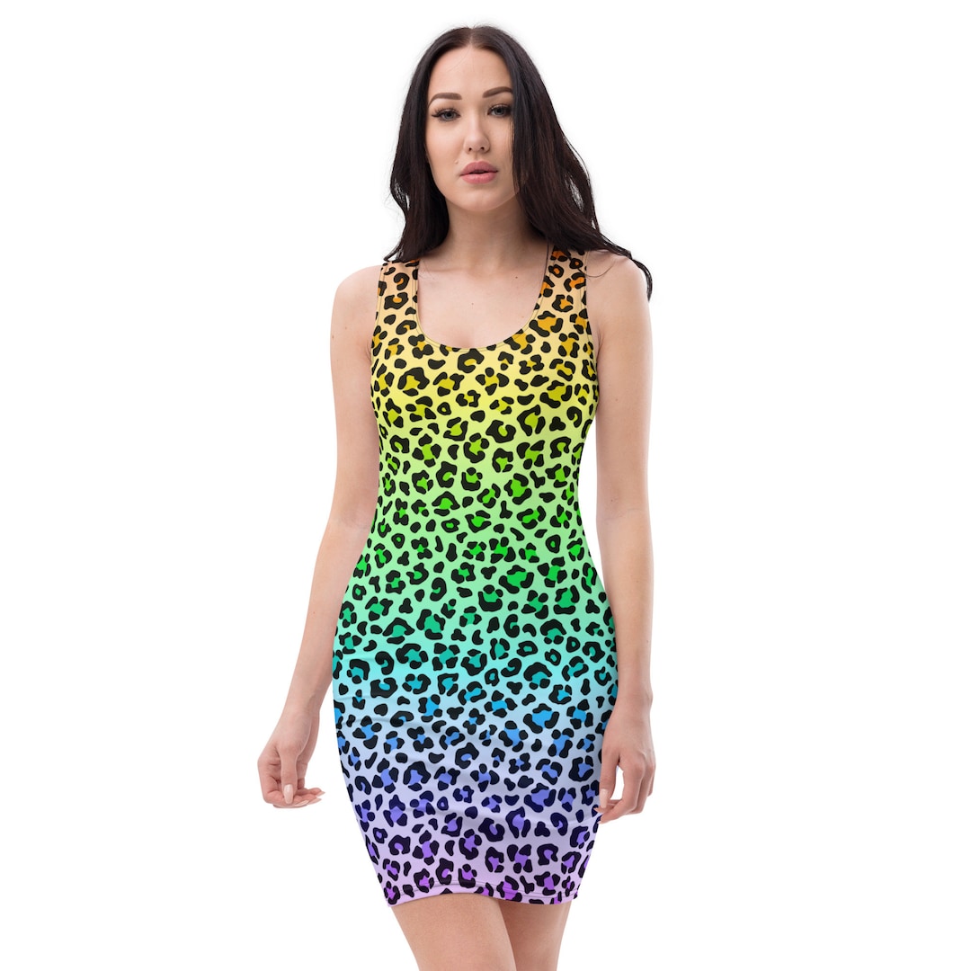 Leopard Print Dress, Leopard Print Dress Women, Gifts for Her, Animal ...
