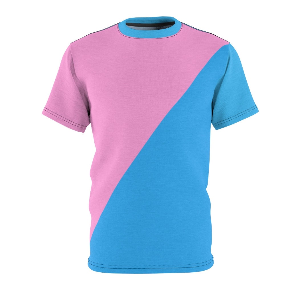 Pink and blue shirts discount