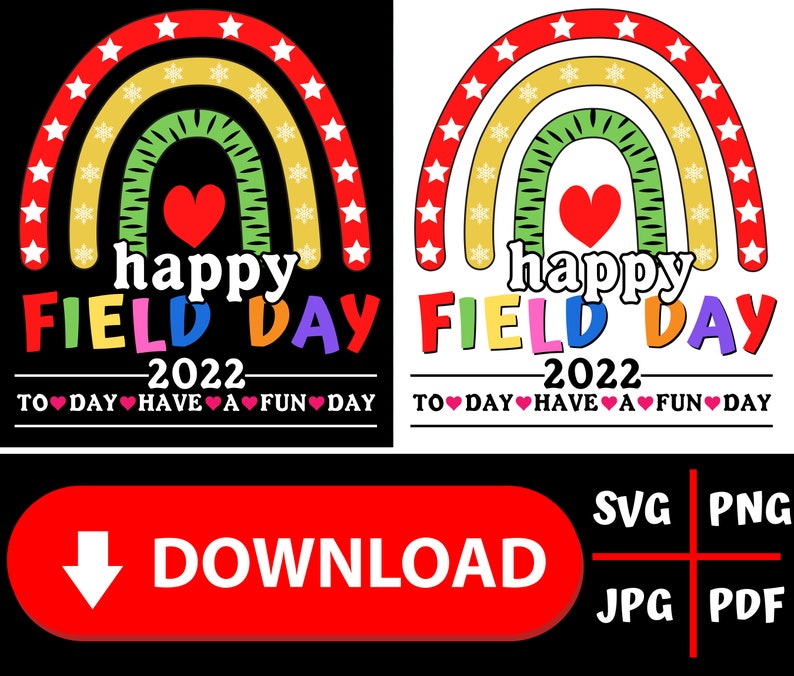 Happy Field Day 2022 SVG Field Day 2022 school Field Day Etsy Israel