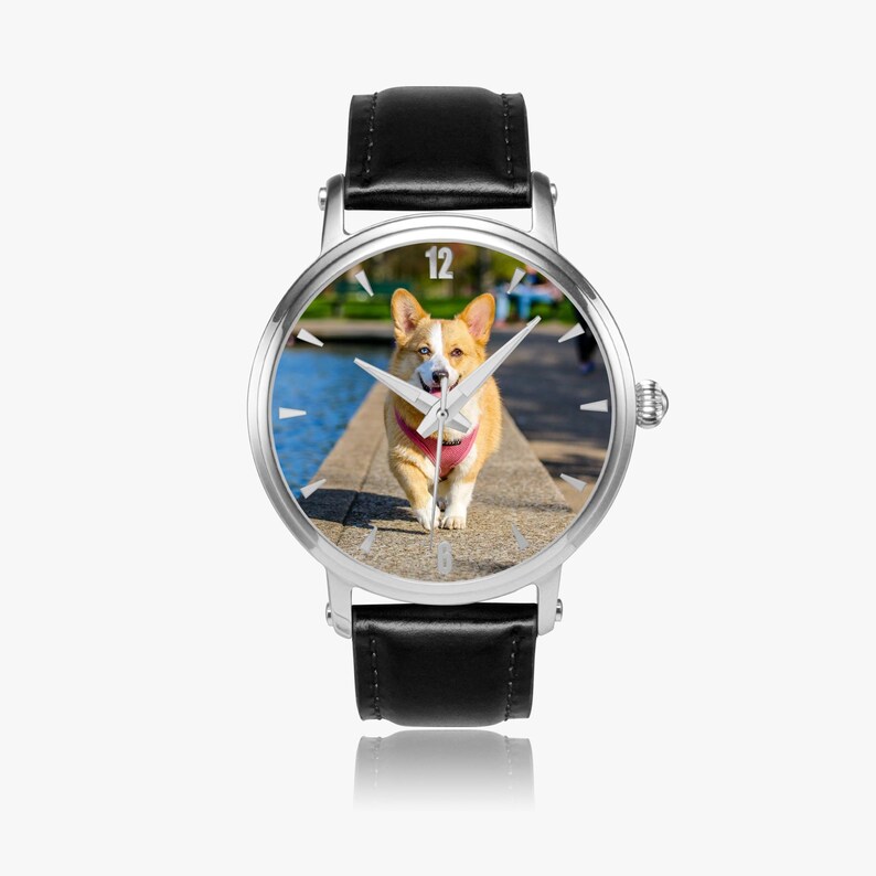 Personalized Photo Automatic Watch for Men and Women, Custom Picture Watch Gift