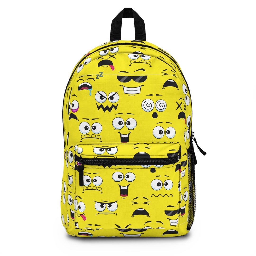 Funny Emojis Backpack Backpack Back to School Funny Emojis Design