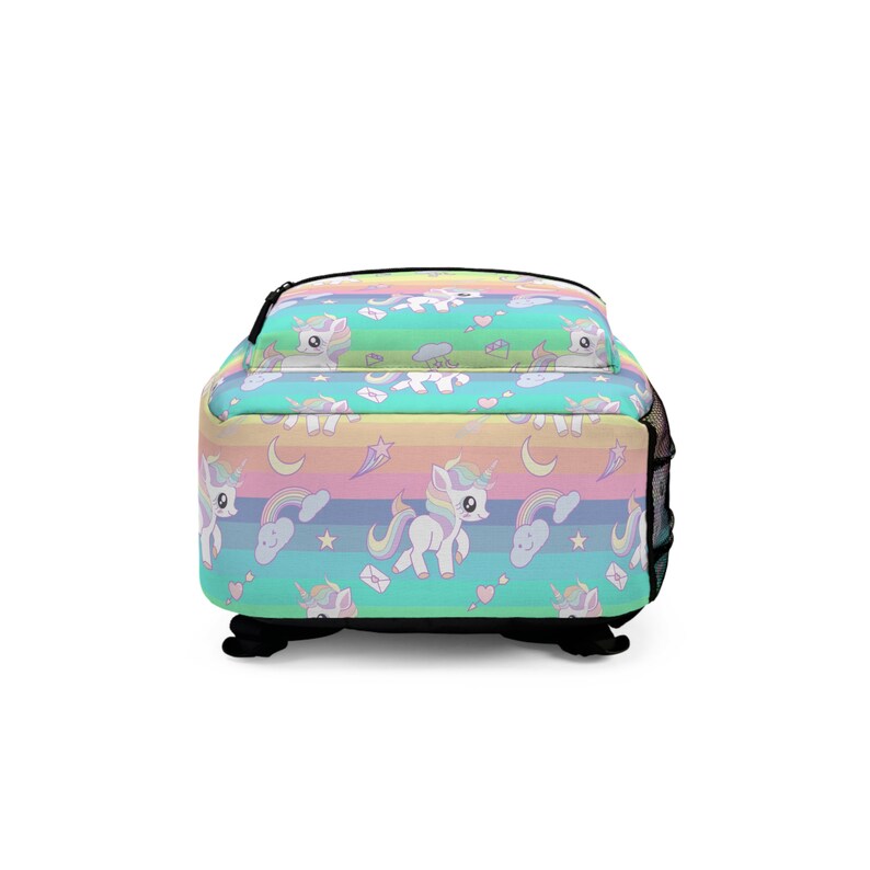 Rainbow Unicorn Backpack Backpack Back to School Rainbow Unicorn Design ...