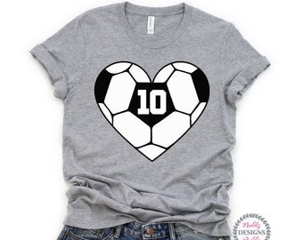 Soccer Shirt, Soccer Mom Shirt, Custom Soccer Shirt, Soccer Number Shirt, Sports Mom Tees, Football, Soccer Ball Tee, Soccer Tees, Mom Shirt