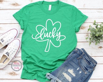 Lucky Shirt, Shamrock Shirt, St Patrick's Day Shirt, St. Paddys Day Shirt, Irish Shirt, St Patty's Shirt, Drinking Shirt, Lucky Charm Shirt
