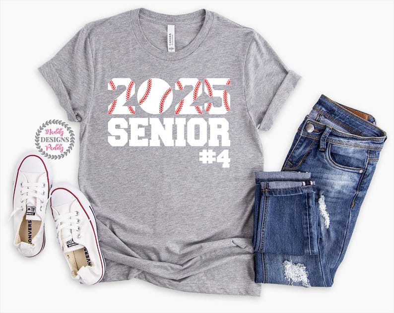 Baseball Shirts, Baseball Senior Shirt, Baseball Mom Shirt, Senior 2025, Game Day Shirt, Senior Mom Shirt, Baseball Dad Shirt, Class of 2025 Athletic Heather