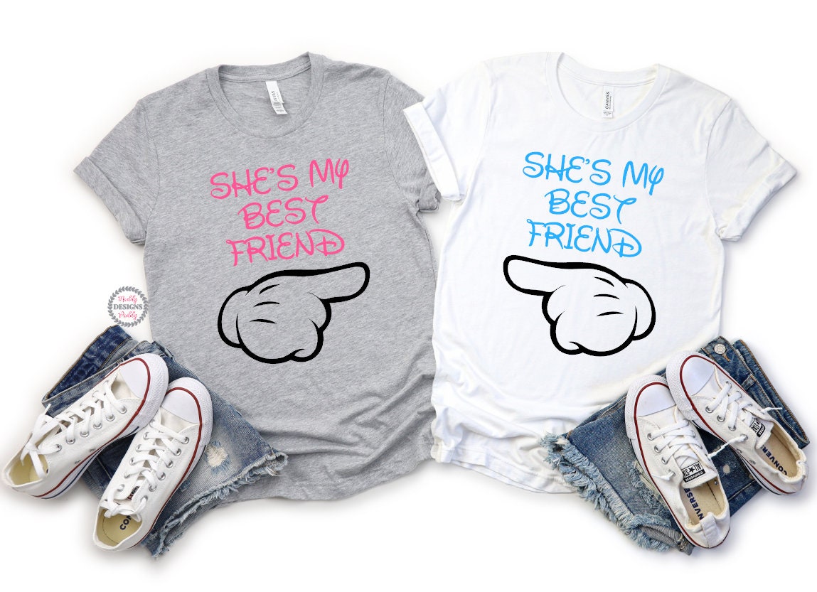 Best Friend Shirts Bestie Shirts She's My Best Friend Etsy