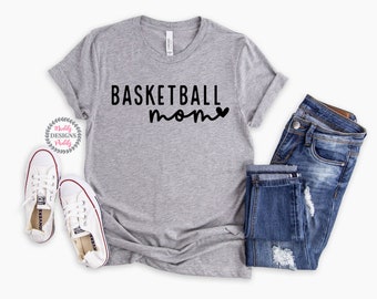 Basketball Mom Shirt, Love Basketball Shirt, Basketball Shirts, Cute Basketball Shirt, Game Day Shirt, Gift For Her, Sports Tees