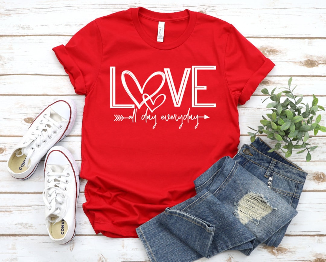 Valentine's Day Shirt, Love Shirt, Valentine Shirt, Heart Shirt