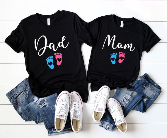 その他 Item Gender Reveal Shirts, Pregnancy Announcement Shirts, Pink or Blue