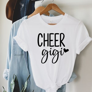 Cheer Grandma Shirt, Cheer Gigi Shirt, Cheer Shirt, Cheerleading, Cute Cheer Shirt, Cheer Mama Shirt, Cheer Nana Shirt, Cheer Squad Shirts