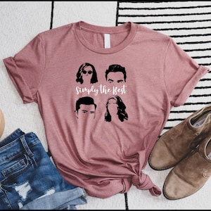 Schitt&#39;s T-shirt | David Rose Tee | Schitt&#39;s Shirt | Rose Apothecary Tshirt | Ew David Shirt l Simply the Best Shirt l Moira Rose