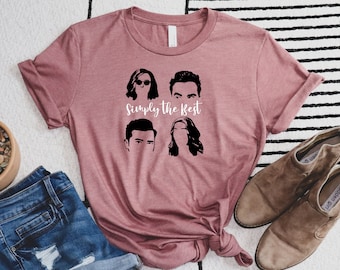 Schitt's T-shirt | David Rose Tee | Schitt's Shirt | Rose Apothecary Tshirt | Ew David Shirt l Simply the Best Shirt l Moira Rose