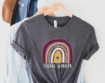 Social Worker Shirt, Social Worker t-Shirt, Social Worker Appreciation Gift, School Social Worker, Social Worker Graduation, LSW, MSW, LCSW