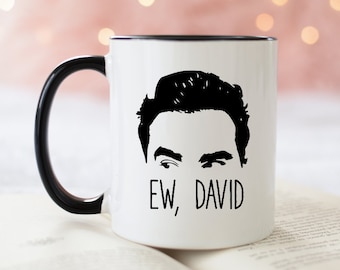 Ew David Mug, Rose Apothecary Mug, Coffee Cup, Ew, David Mug, David Rose, Birthday Gift