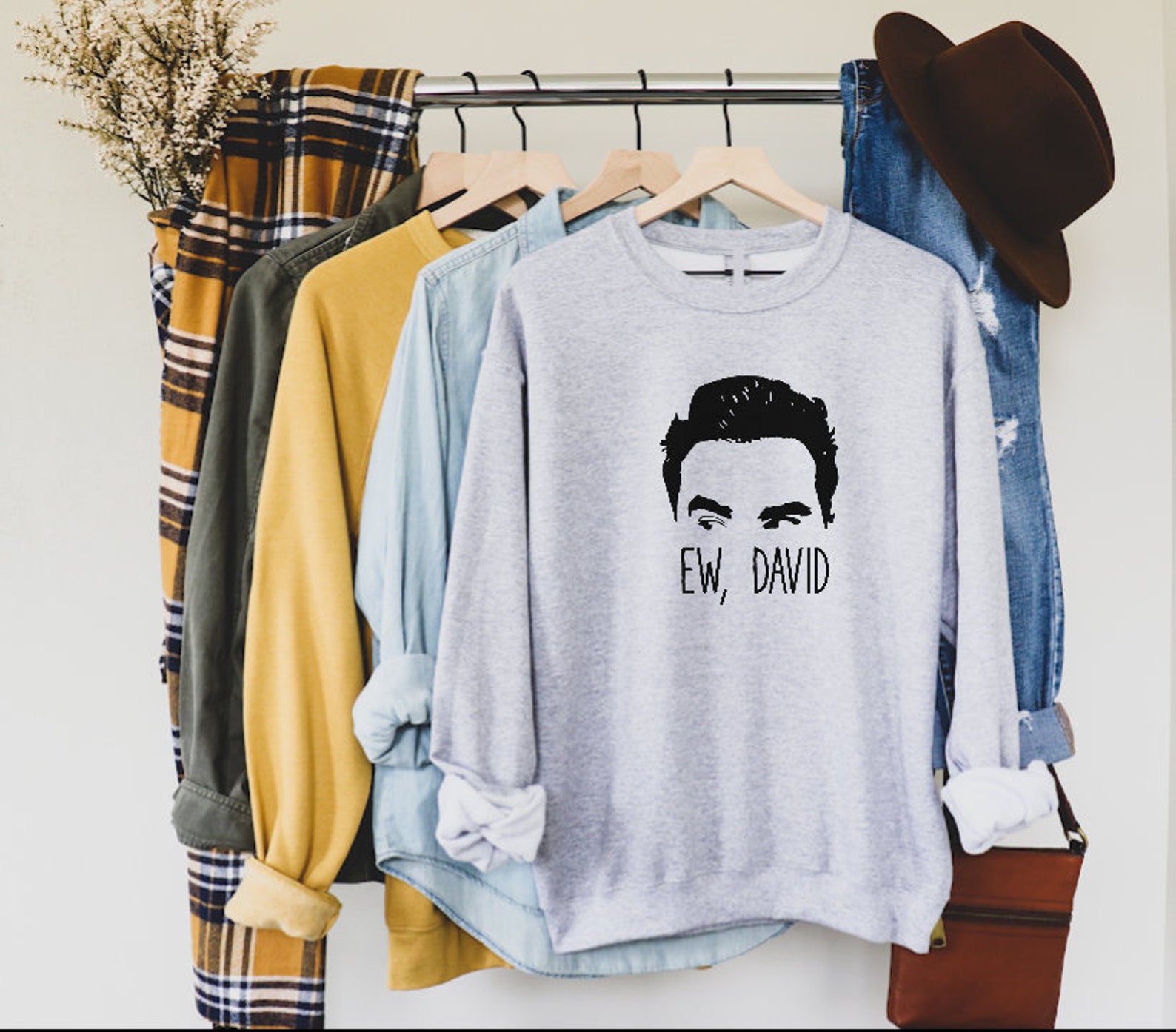 ew david sweatshirt etsy