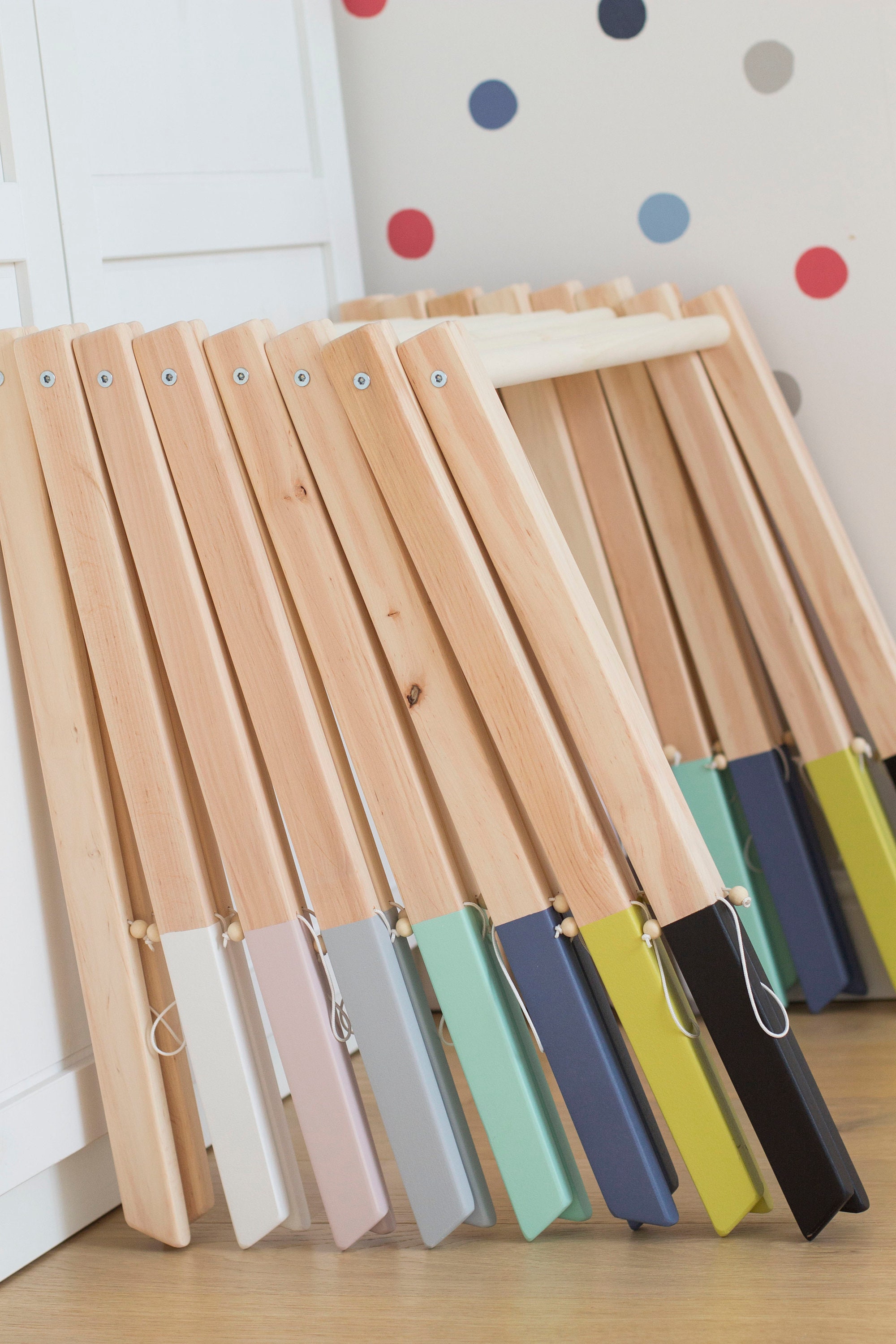 Natural Wood Baby Gym Wooden Baby Play Gym Scandinavian Etsy