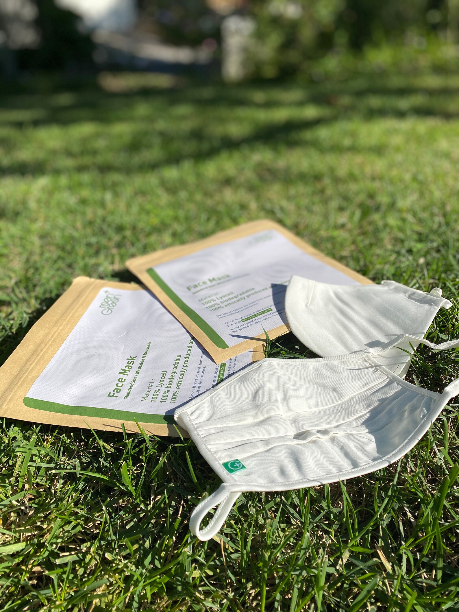 Ecofriendly Face Masks/lyocell/white/unisex/washable & Etsy