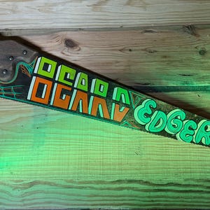 Beard Edger Hand-Painted Rip-Cut Saw