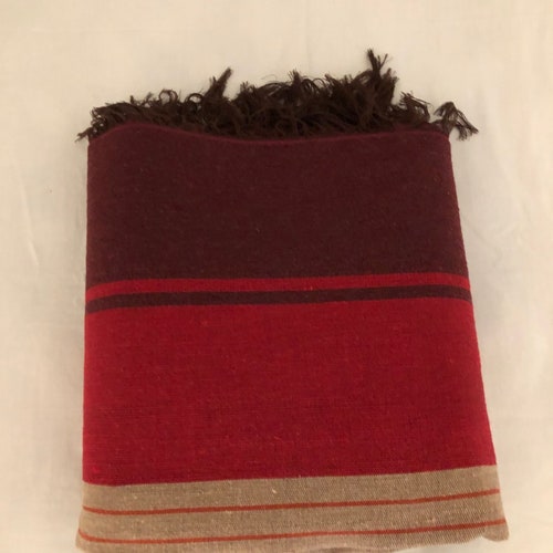 Shops HANDWOVEN THROW BLANKET