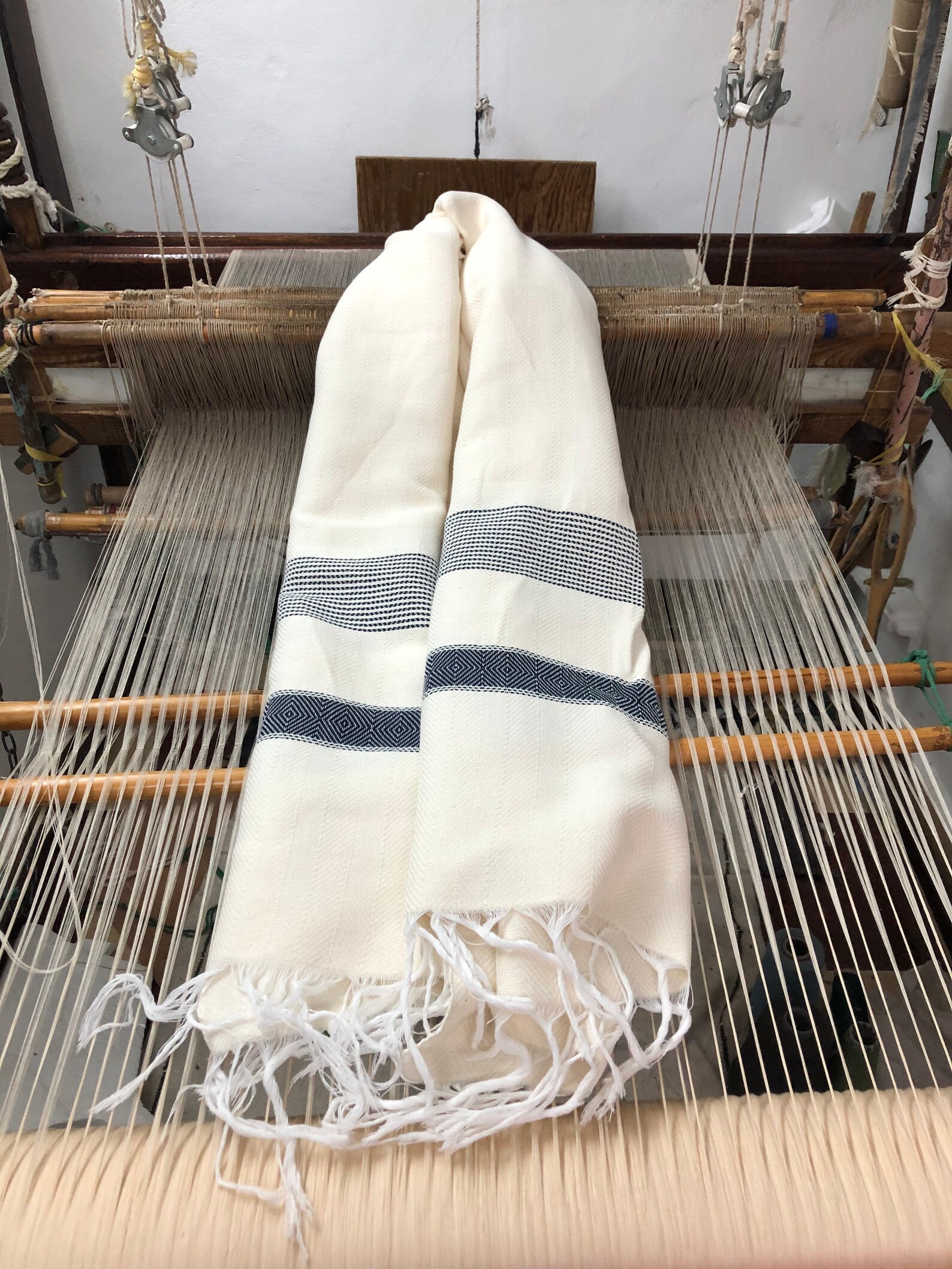 Moroccan Handwoven Bath/beach Towel Etsy