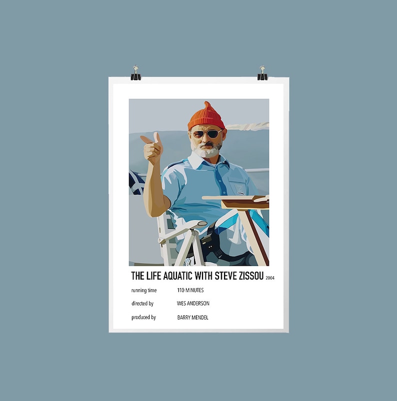 The Life Aquatic with Steve Zissou Film Poster image 1