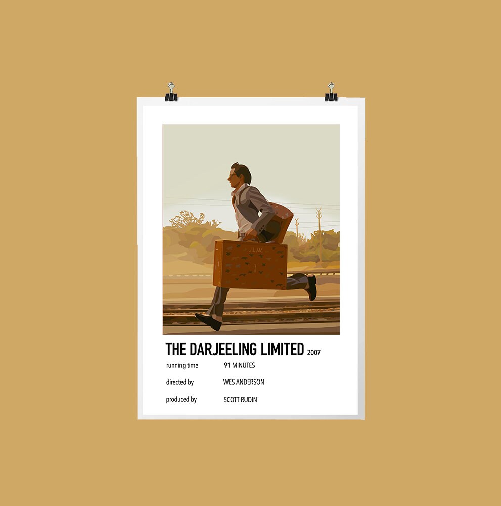 The Darjeeling Limited Poster Art Board Print for Sale by tlee322