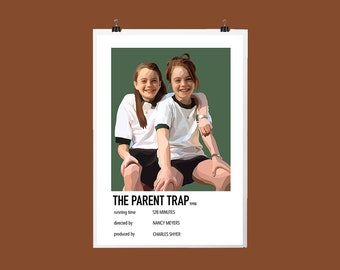 The Parent Trap Illustration Film Poster