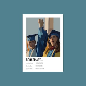 Booksmart Illustration Film Poster