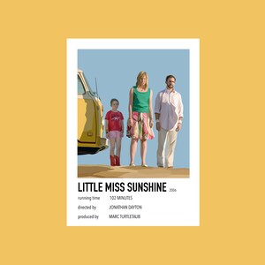 Little Miss Sunshine Illustration Film Poster