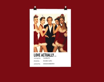 Love Actually Illustration Film Poster