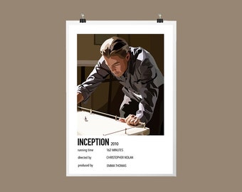 Inception Illustration Film Poster