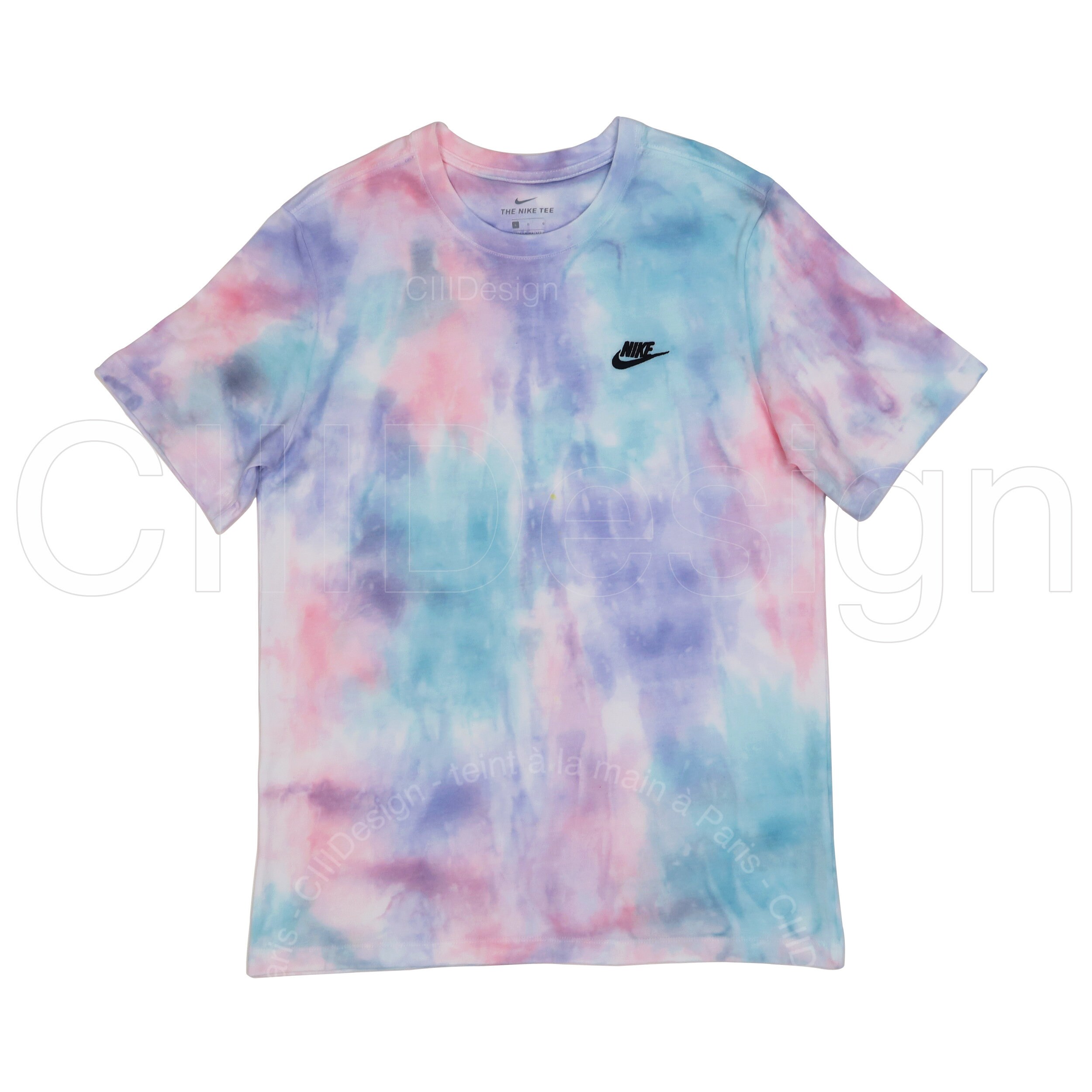 T-shirt Nike pastel Sunset hand-dyed Hand Dyed Nike T-shirt | Etsy