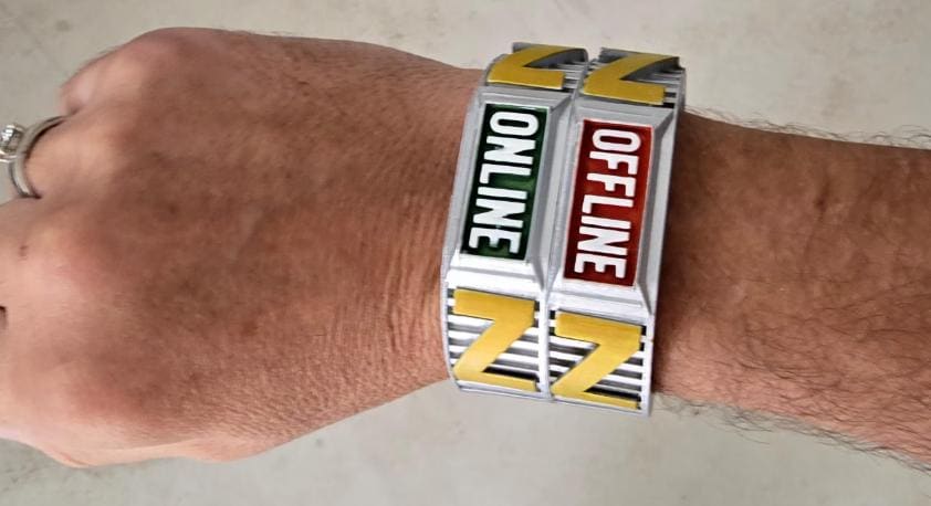 Z Wrist Band for Adults Cosplay - Etsy